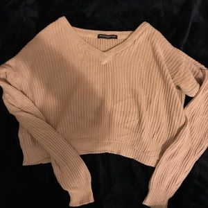 Crop sweater
